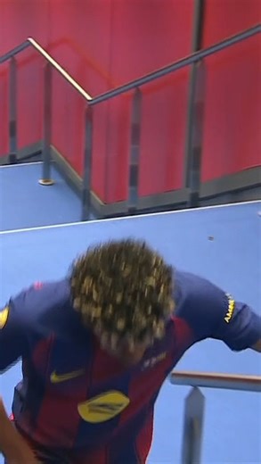 La solitaria caminata de salida de Lamine Yamal tras la derrota contra el Atlético de Madrid. ⚽️ | ESPN Deportes