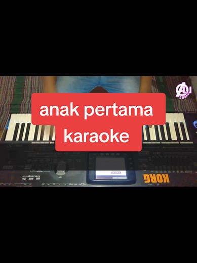 Karaoke Anak Pertama dengan Nada Cowok