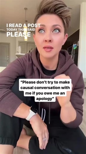 2.9M views · 10K reactions | when someone owes you an apology but wants to ignore it 臘‍♀️ #tips #selfcare #friends #communicationskills | Hack Your HR | Facebook