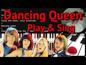 Dancing Queen | Piano Tutorial | Play & Sing