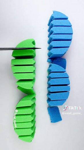 Very Satisfying and Relaxing ｜ Kinetic Sand ASMR