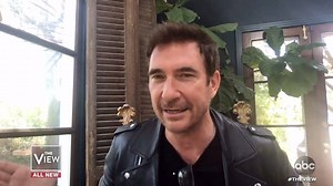 From the newfound friendship with his dog Otis to his transformative role in the new series #HollywoodNetflix, we catch up with the charming Dylan McDermott! https://abcn.ws/2RiH3wd | The View
