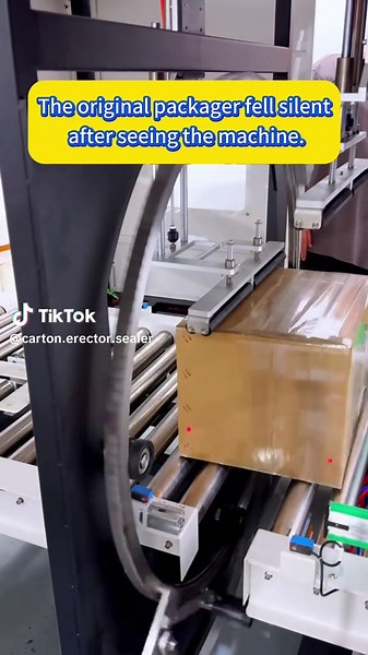 Automatic Sealing Machine in Action