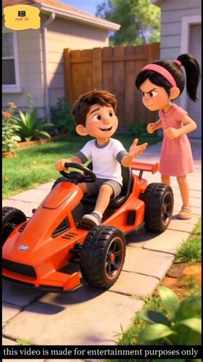 Chintu ko car mili behen ko nhi! 😱 #shorts #trending #cartoon #luckygameplay