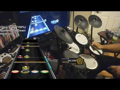 Clone Hero - Chop Suey! 150% Speed Drums 100% FC