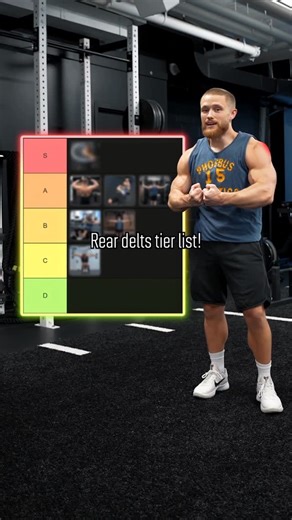 Jeff Nippard on Instagram: "Rear delts tier list! Saved my personal favorite for last!"