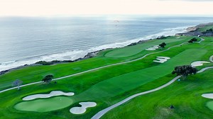 Flyover: Torrey Pines South Course transforms for The Genesis Invitational | 2025