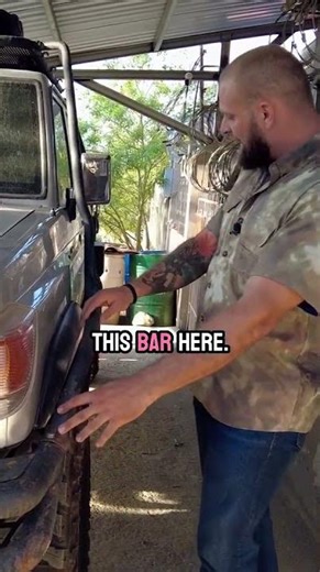 Truck's Impact Absorbed by Roll Cage - (Excerpt from - Toyota Overland Pickup Build Pt. 13)