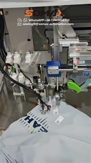 SOMAX Automatic Numbering Machine #somax #foryou #sewingautomation #automatic numbering