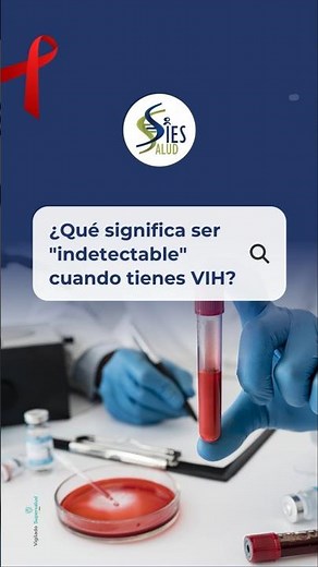Ser Indetectable VIH #salud #vih #tratamientoVIH