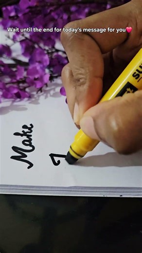 Handwriting Tutorial -Guess the message for you