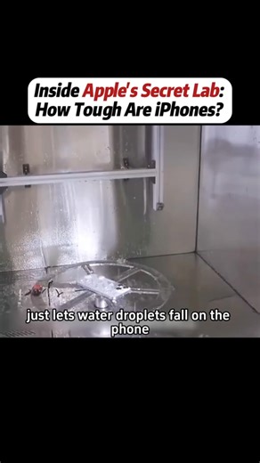 Inside Apple’s lab, IPhones face rigorous test. Curious about their strength? #iphone #iphones #iphonetech #laboratory #Durability #testing #waterproof | DatBeasguy Gaming