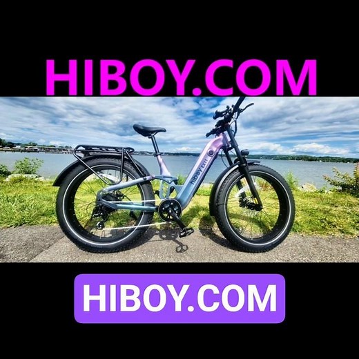 HIBOY EX11...Full Suspension and Chameleon Paint. #love #life #live #ebike #ebikes #electricbike