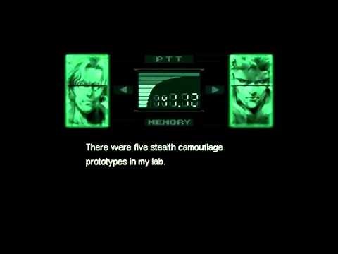 Metal Gear Solid: Otacon codec ( Lift)