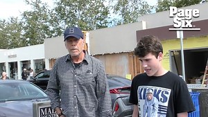 Bruce Willis seen in public in Malibu
