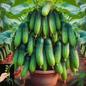 258K views · 4.8K reactions | A great way_ to growing a cucumber tree from a cucumber fruit to get more fruit fast__ 100% | Tree Garden | Facebook