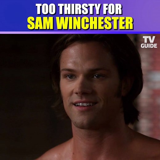 333K views · 338 reactions | We're a bit too thirsty for Sam Winchester  | TV Guide | Facebook