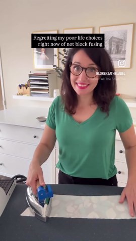 Tips for Block Fusing Knit Fabric