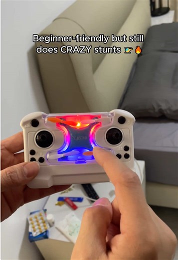 One Button, Unlimited Stunts with Mini Drones!