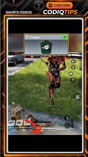 CODM Tracker: See Enemy Footsteps & Win Every Fight!😱🔥 #codm