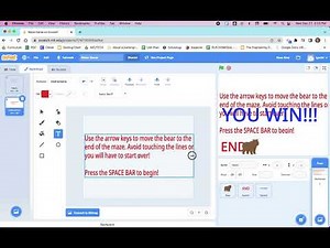 Making Instructions for Your Maze Game in Scratch