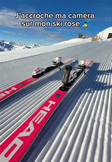 Découvrez l'angle immersif des skis avec Insta360
