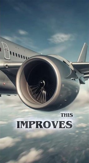 These Giant Jet Engines Make Modern Planes More Efficient #aviationfacts #aircraft #aviationgeek