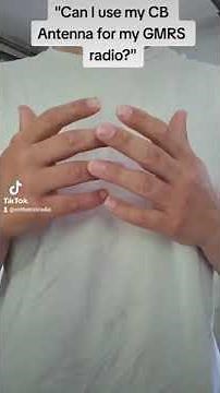 Can you use a cb antenna on gmrs?