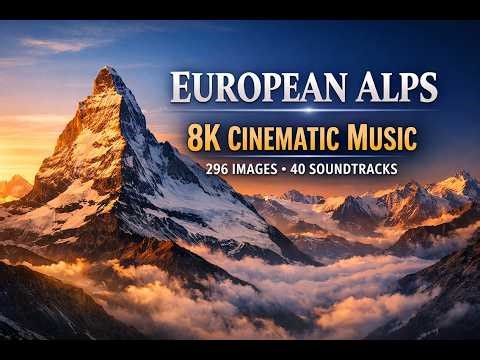 The European Alps in 8K