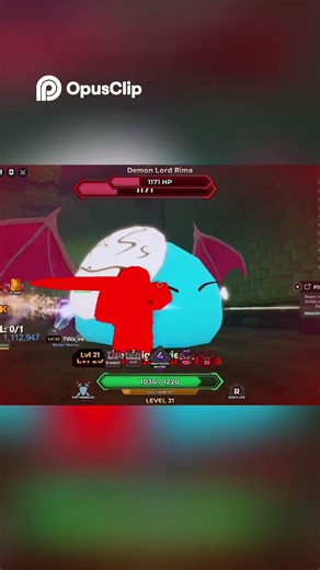 Epic Demon Lord Battle Dodging, Attacking & Winning!