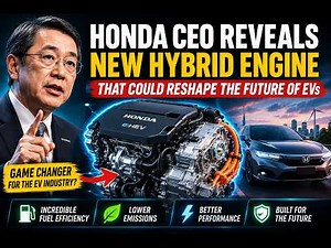 🚗⚡ Honda CEO Reveals a New Hybrid Engine That Could Reshape the Future of EVs! ⚡🚗