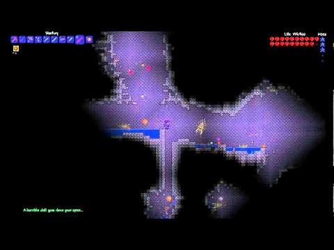 Terraria - how to find and destroy shadow orbs