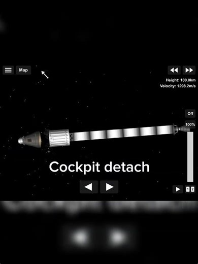 Cool rocket in space flight simulator #sfs