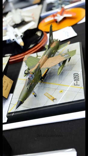 F-105 looks ready on #mosonshow #aircraftmodel #scalemodel #jetaircraft #modelbuilder #modeller