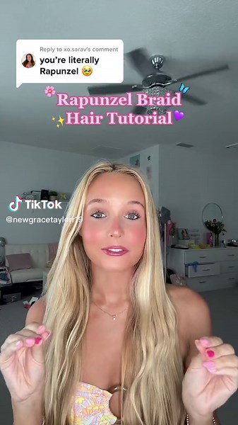 Rapunzel Braid Tutorial for the Lantern Festival