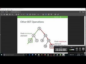 Binary search tree part 1