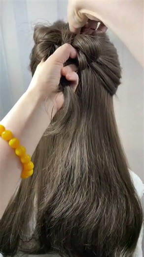 Effortless Half-Tied Bow Updo Tutorial - Perfect for Any Occasion