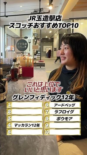Top 10 Scotch Recommendations ✨ Selected by the manager of the Museum of Alcohol JR Tamatsukuri S...