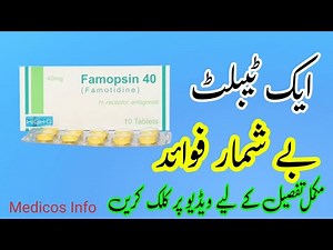 Famotidine tablets 20mg, 40mg Review | Famopsin tablet 40mg uses side effects dose | Famot tablet 20