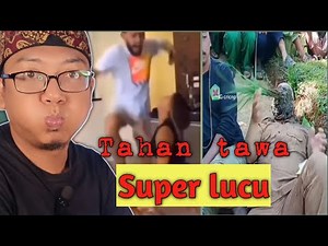 TAHAN TAWA CHALLENGE SUPER LUCU | Reaction video lucu