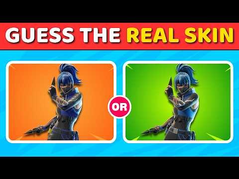 Guess The REAL Fortnite Skin