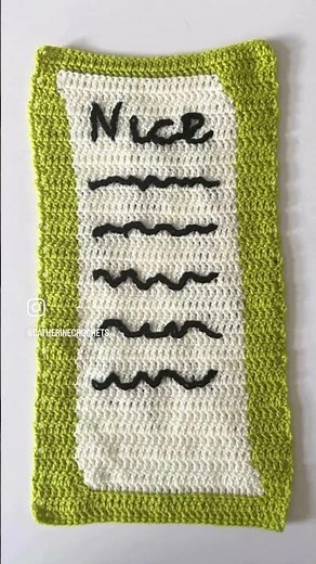 🎅🏼 Crocheting Santa's Nice List 🎄 #christmascrochet #crochetalong