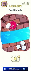 Dop 2 level 264 feeds the ants #dop2 #gaming #shortvideo #gameplay #viralvideo #mygame.