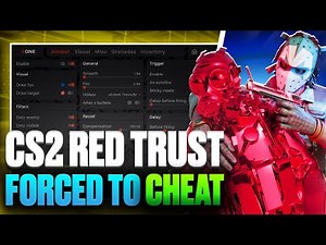 Being FORCED to BLATANTLY Cheat in CS2 Red Trust Factor.. (Xone CS2 Cheat)