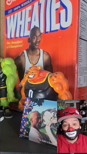 Cepi shows off some of his #Spacejam 30th anniversary collection #cepillin