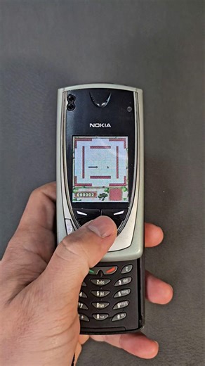 Receiving a SMS on a Nokia 7650 in 2026 #nokia #nostalgia