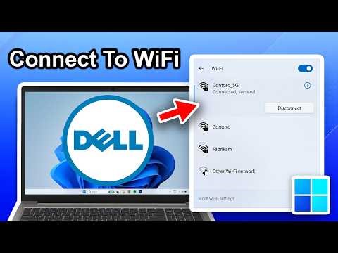 How To Connect To WiFi on Dell Laptop (Step By Step)