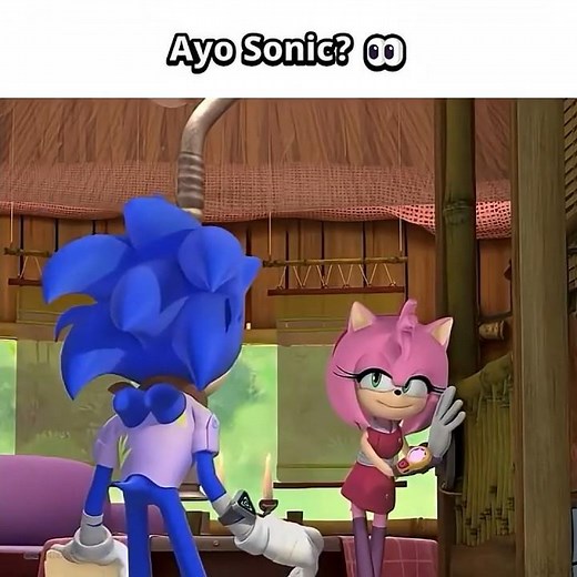 Sonic's ROMANTIC Dinner 👀 #sonic #memes