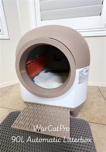Finally an affordable Automatic Litterbox that works great in multi cat households! WarCatPro 90L Automatic Litterbox has been the most reliable self cleaning litterbox - safe, easy to keep clean and just does what it’s supposed to do! #automaticlitterbox #litterbox #catsoftiktok #catlitterbox #tiktokshopcreatorpicks