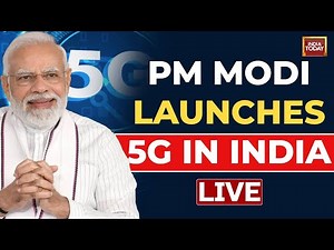 PM Modi LIVE: PM Modi Launches 5G In India | PM Modi Live Today | 5G Launch Updates| PM Modi News